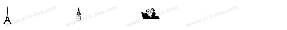 ToulouseLautrec Regular字体转换